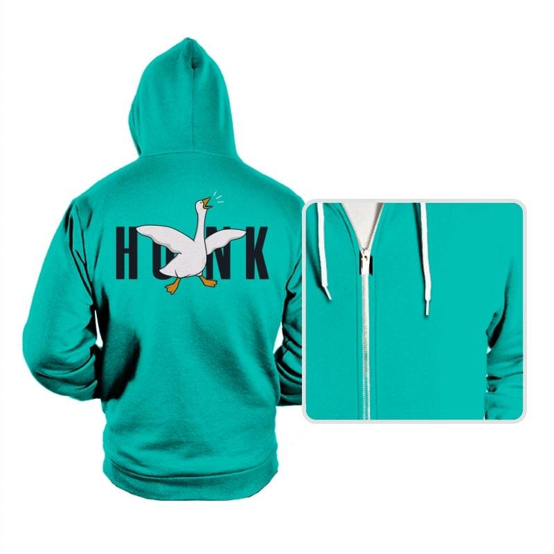 Air Goose  - Hoodies Hoodies RIPT Apparel Small / Teal