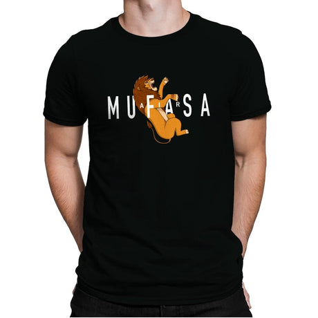 Air Mufasa - Mens Premium T-Shirts RIPT Apparel Small / Black