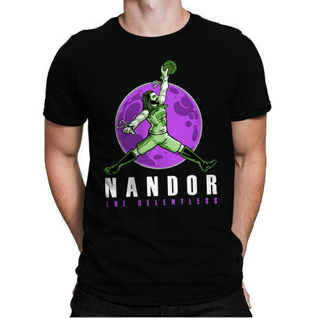 Air Nandor - Mens Premium T-Shirts RIPT Apparel Small / Black