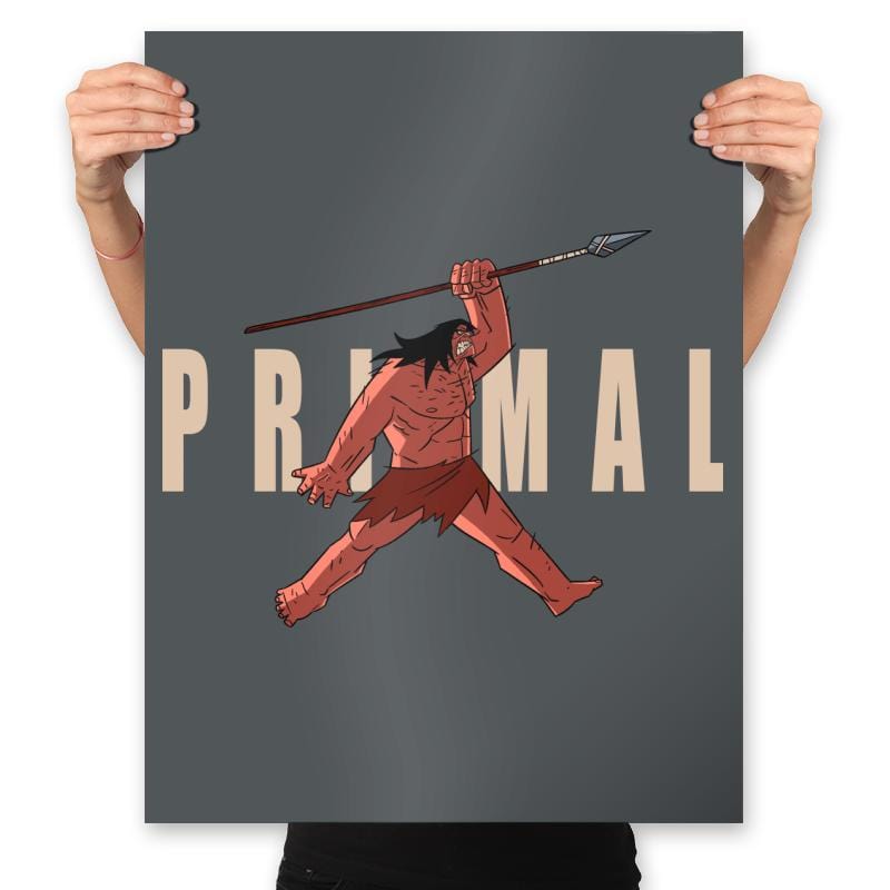 Air Primal - Prints Posters RIPT Apparel 18x24 / Charcoal