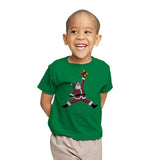 Air Santa! - Youth T-Shirts RIPT Apparel X-small / Kelly