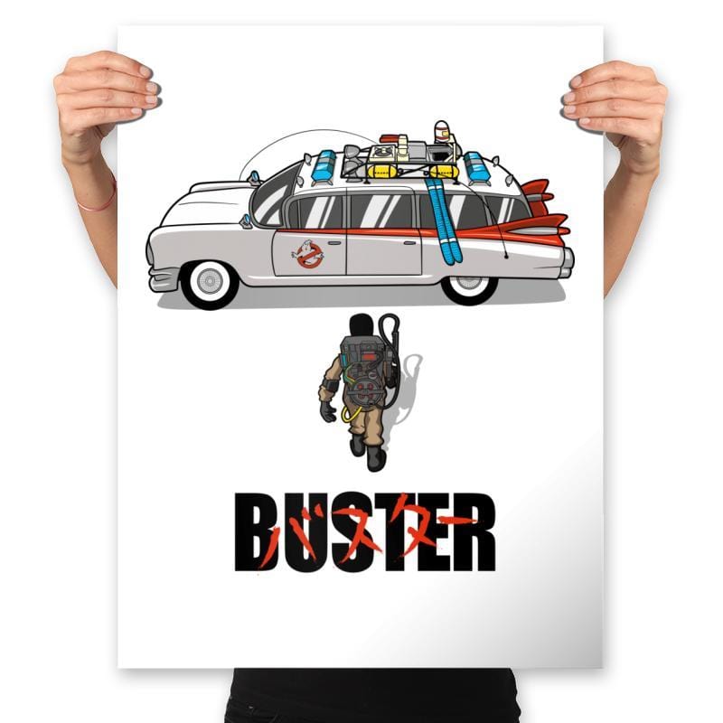 Akira Buster - Prints Posters RIPT Apparel 18x24 / White