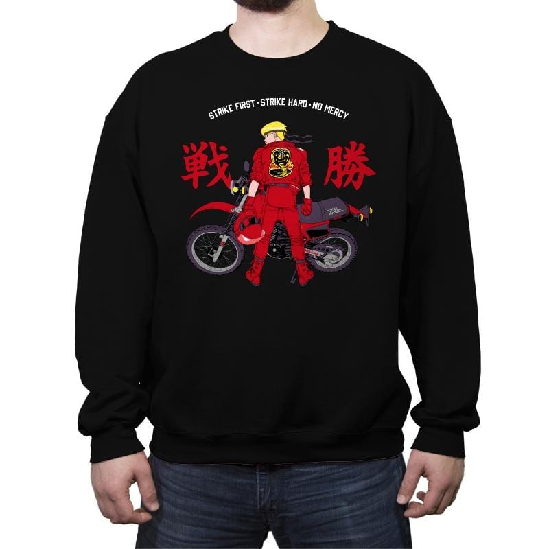 Akira Kai - Crew Neck Sweatshirt Crew Neck Sweatshirt RIPT Apparel Small / Black