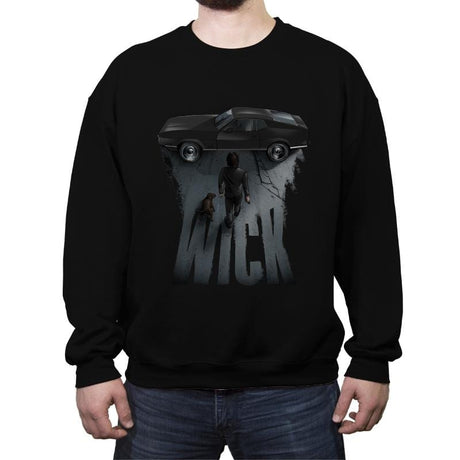 Akirwick - Crew Neck Sweatshirt Crew Neck Sweatshirt RIPT Apparel Small / Black