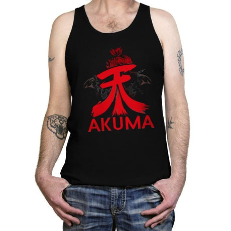 Akumatari - Tanktop Tanktop RIPT Apparel X-Small / Black