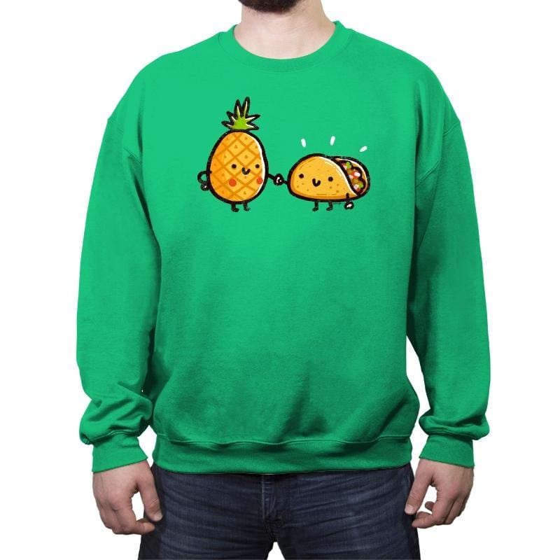 Al Pastor - Crew Neck Sweatshirt Crew Neck Sweatshirt RIPT Apparel Small / Irish Green