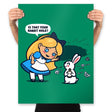 Alice in Caerbannog - Prints Posters RIPT Apparel 18x24 / Kelly