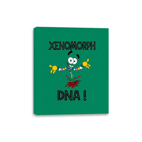 Alien DNA - Canvas Wraps Canvas Wraps RIPT Apparel 8x10 / Kelly