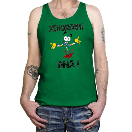 Alien DNA - Tanktop Tanktop RIPT Apparel X-Small / Kelly