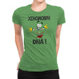 Alien DNA - Womens Premium T-Shirts RIPT Apparel Small / Kelly