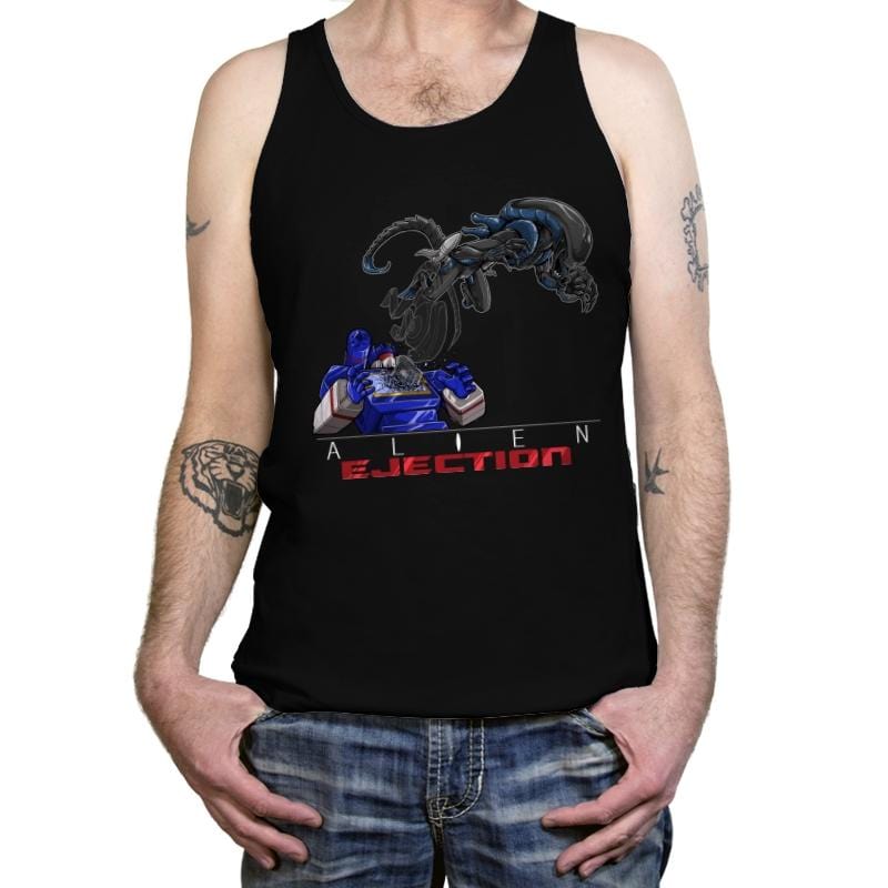 Alien Ejection - Tanktop Tanktop RIPT Apparel X-Small / Black