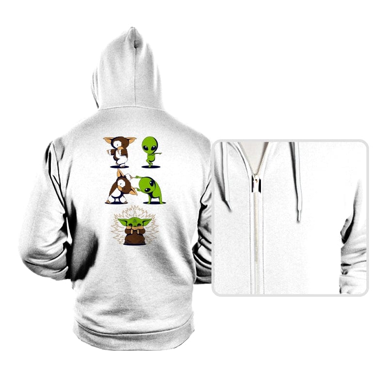 Alien Fusion - Hoodies Hoodies RIPT Apparel Small / White