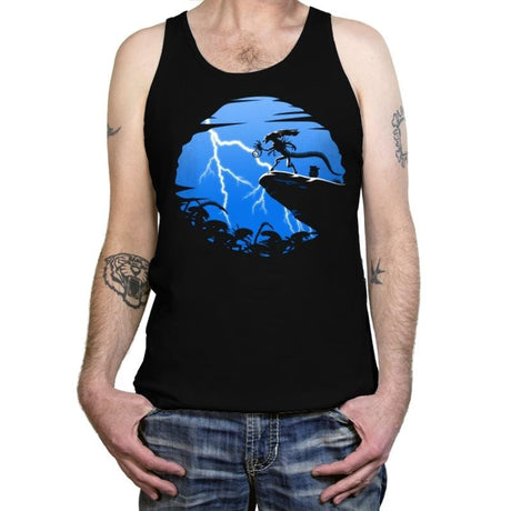 Alien King - Tanktop Tanktop RIPT Apparel X-Small / Black