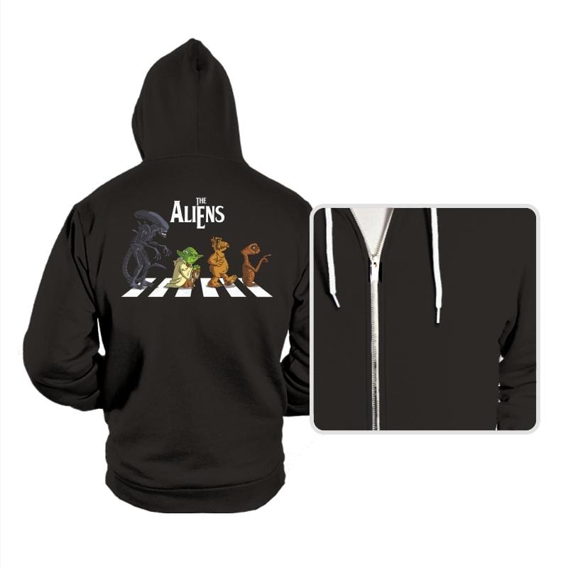 Alien Road - Hoodies Hoodies RIPT Apparel Small / Black