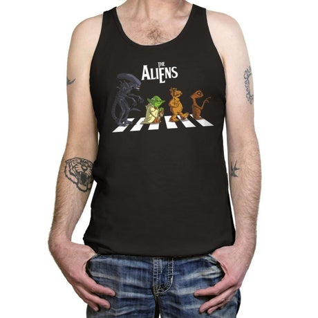 Alien Road - Tanktop Tanktop RIPT Apparel