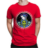 Aliens' Best Creation - Mens Premium T-Shirts RIPT Apparel Small / Red