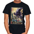 Aliens in Japan - Mens T-Shirts RIPT Apparel Small / Black