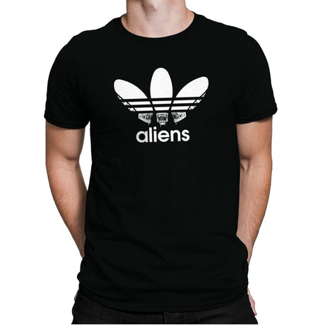 Aliens - Mens Premium T-Shirts RIPT Apparel Small / Black