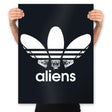 Aliens - Prints Posters RIPT Apparel 18x24 / Black