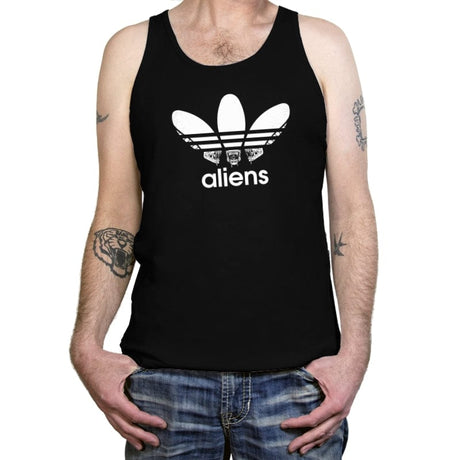 Aliens - Tanktop Tanktop RIPT Apparel X-Small / Black