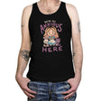 All Anxious Here - Tanktop Tanktop RIPT Apparel X-Small / Black