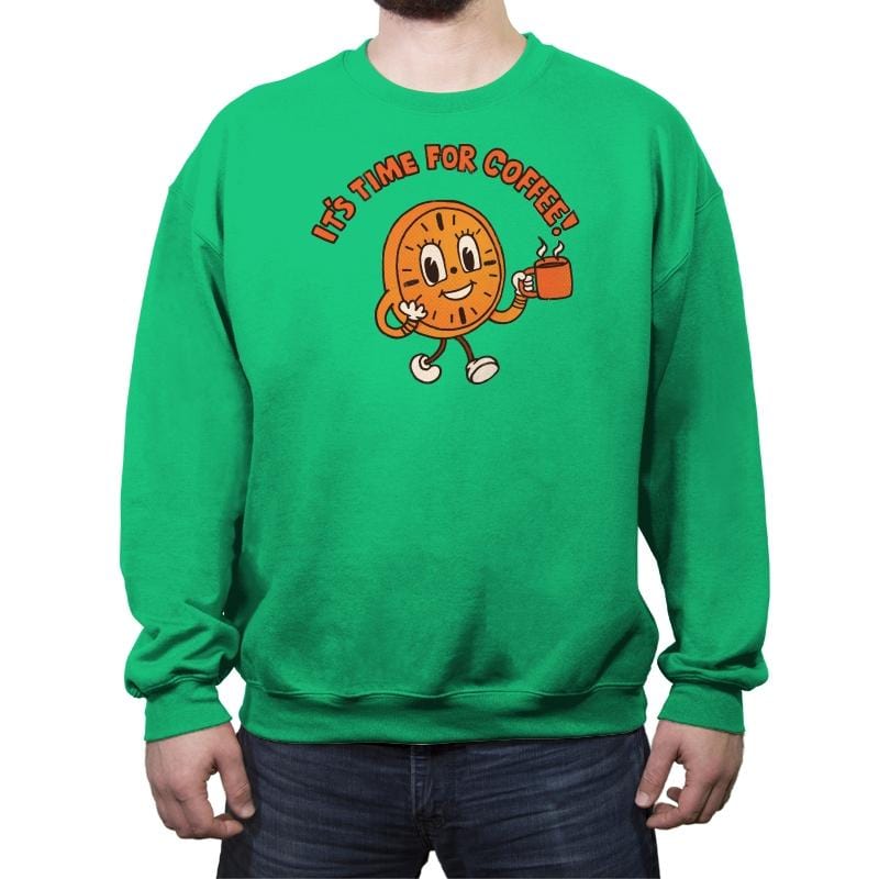 All Day Long - Crew Neck Sweatshirt Crew Neck Sweatshirt RIPT Apparel Small / Irish Green