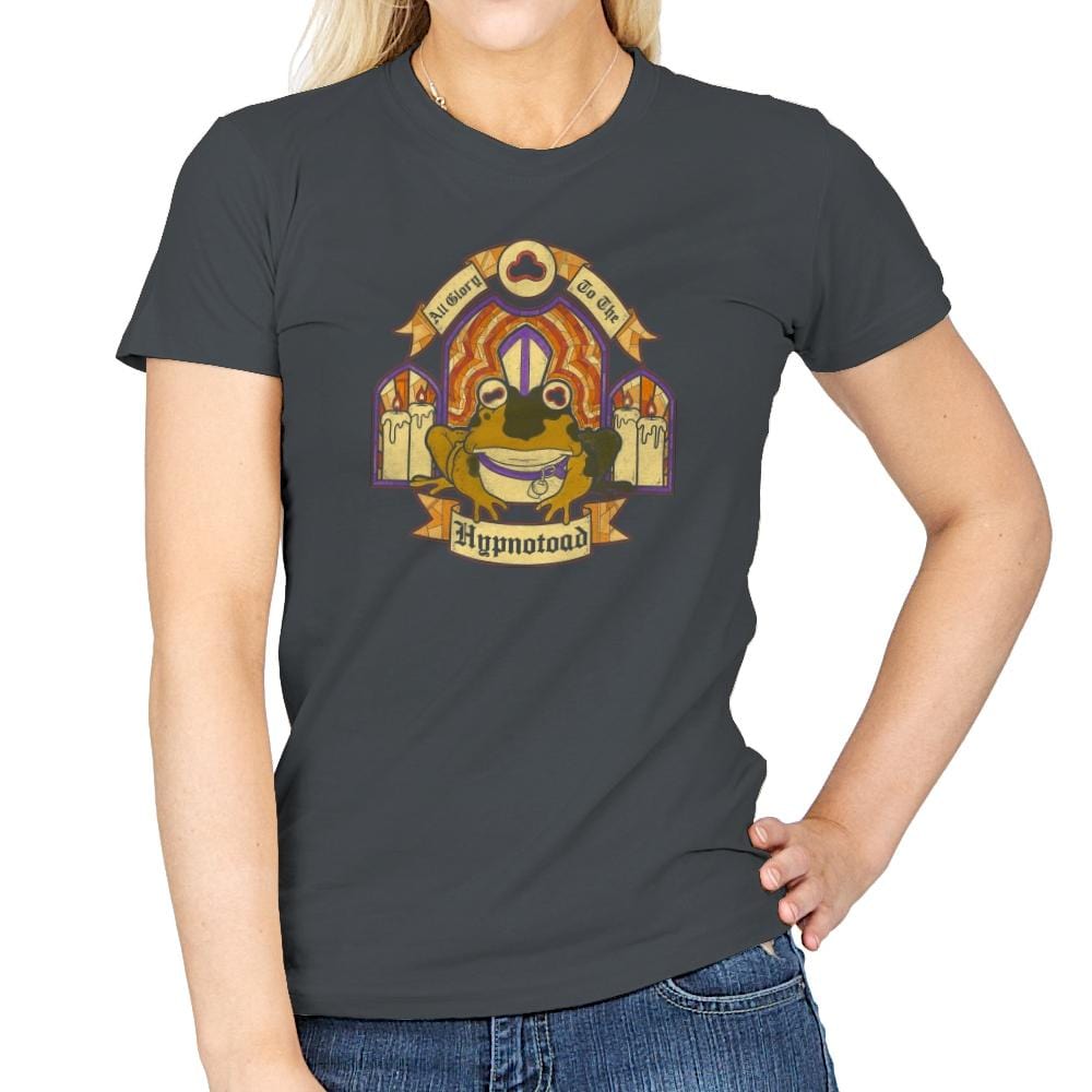 ALL GLORY TO HIM Exclusive - Womens T-Shirts RIPT Apparel Small / Charcoal