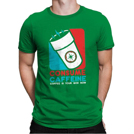 All Hail - Mens Premium T-Shirts RIPT Apparel Small / Kelly Green