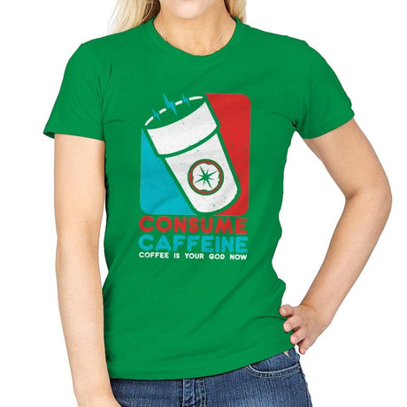 All Hail - Womens T-Shirts RIPT Apparel Small / Irish Green