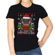 All I Want for Christmas is Moo - Womens T-Shirts RIPT Apparel Small / Black