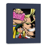 All Might Club - Canvas Wraps Canvas Wraps RIPT Apparel 16x20 / Navy