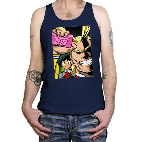 All Might Club - Tanktop Tanktop RIPT Apparel X-Small / Navy