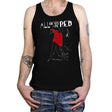 All of us are Red - Tanktop Tanktop RIPT Apparel X-Small / Black