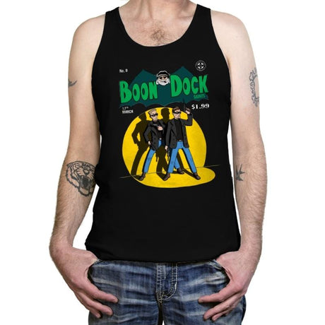 All Saints Comics - Tanktop Tanktop RIPT Apparel X-Small / Black