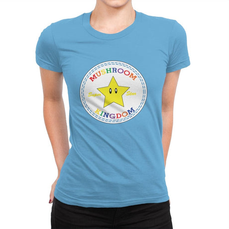 All Star Power - Womens Premium T-Shirts RIPT Apparel Small / Turquoise