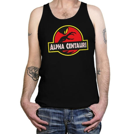 Alpha Centauri - Tanktop Tanktop RIPT Apparel X-Small / Black