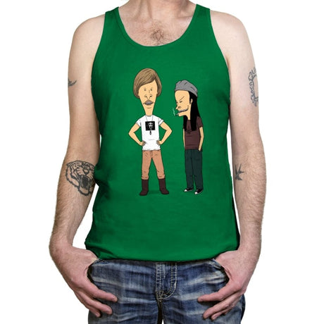 Alright and High - Tanktop Tanktop RIPT Apparel X-Small / Kelly