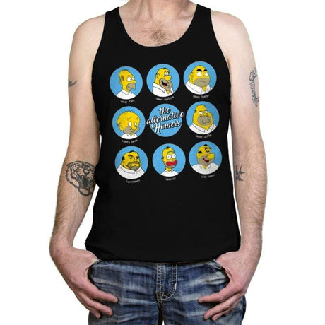 Alternative Homers - Tanktop Tanktop RIPT Apparel X-Small / Black