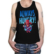 Always Hungry - Tanktop Tanktop RIPT Apparel X-Small / Black