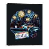 Always Outatime - Canvas Wraps Canvas Wraps RIPT Apparel 16x20 / Black