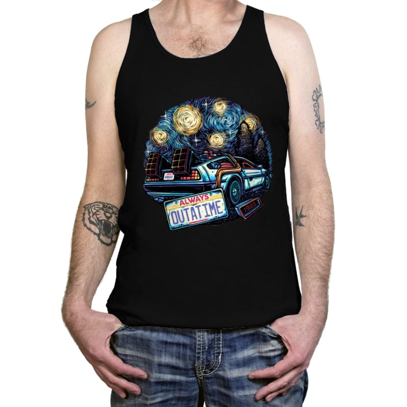 Always Outatime - Tanktop Tanktop RIPT Apparel X-Small / Black