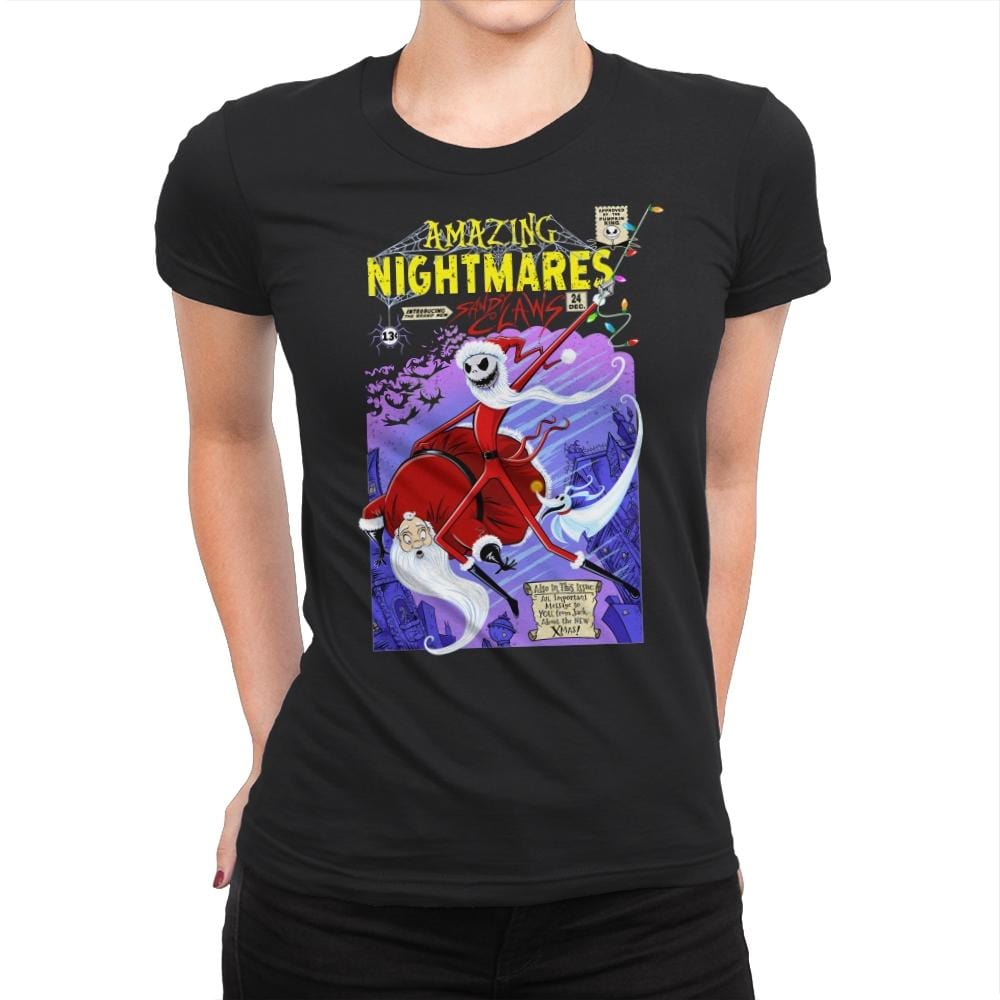 Amazing Nightmares - Womens Premium T-Shirts RIPT Apparel Small / Black