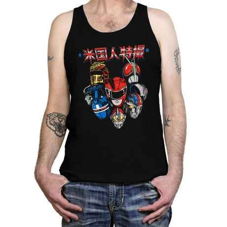 American Toku - Anytime - Tanktop Tanktop RIPT Apparel X-Small / Black