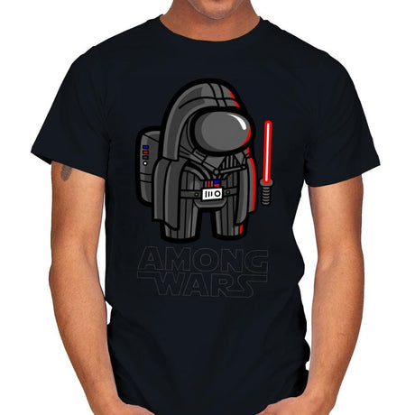 Among Wars - Mens T-Shirts RIPT Apparel Small / Black