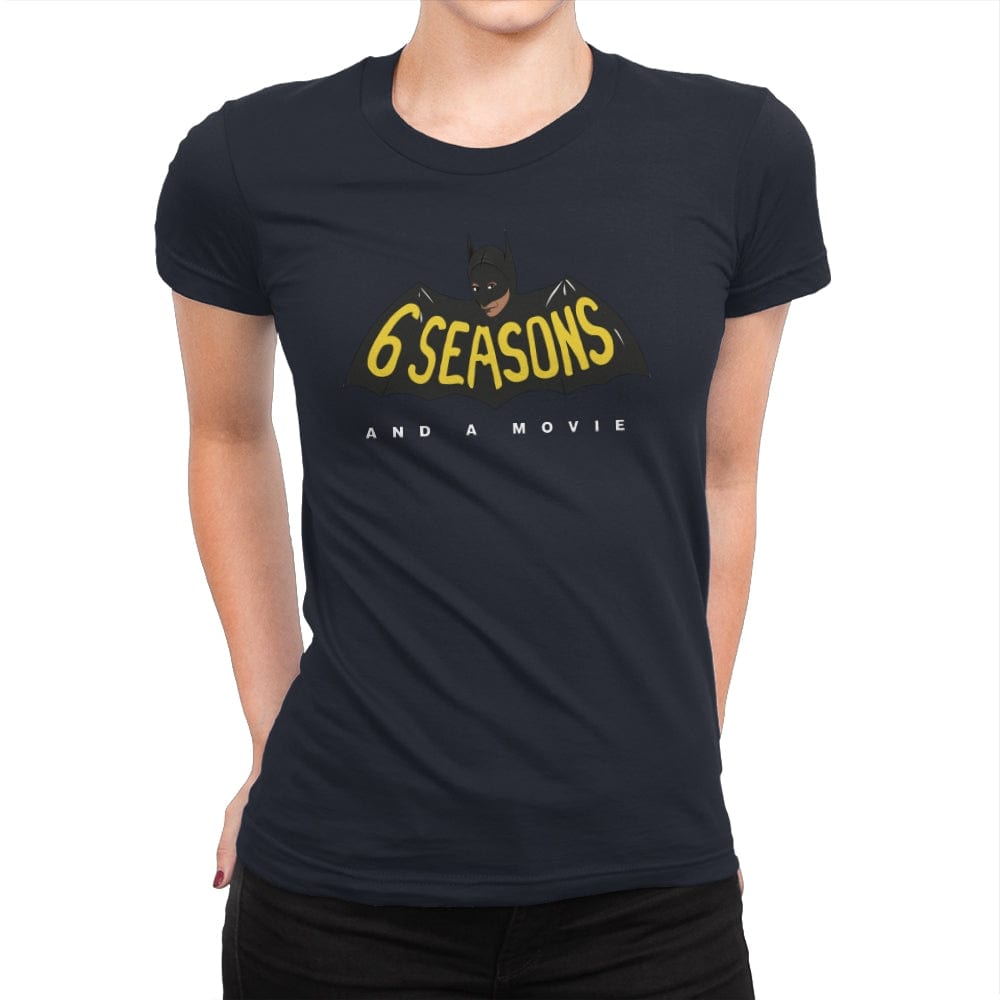 And A Movie - Womens Premium T-Shirts RIPT Apparel Small / Midnight Navy