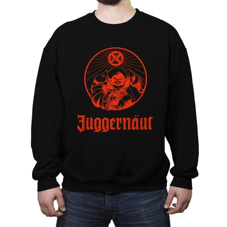 Anesthetic Juggernäut - Crew Neck Sweatshirt Crew Neck Sweatshirt RIPT Apparel Small / Black