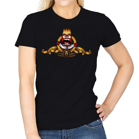 Anger Productions - Womens T-Shirts RIPT Apparel Small / Black