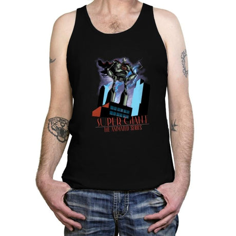 Animated Giant - Tanktop Tanktop RIPT Apparel X-Small / Black