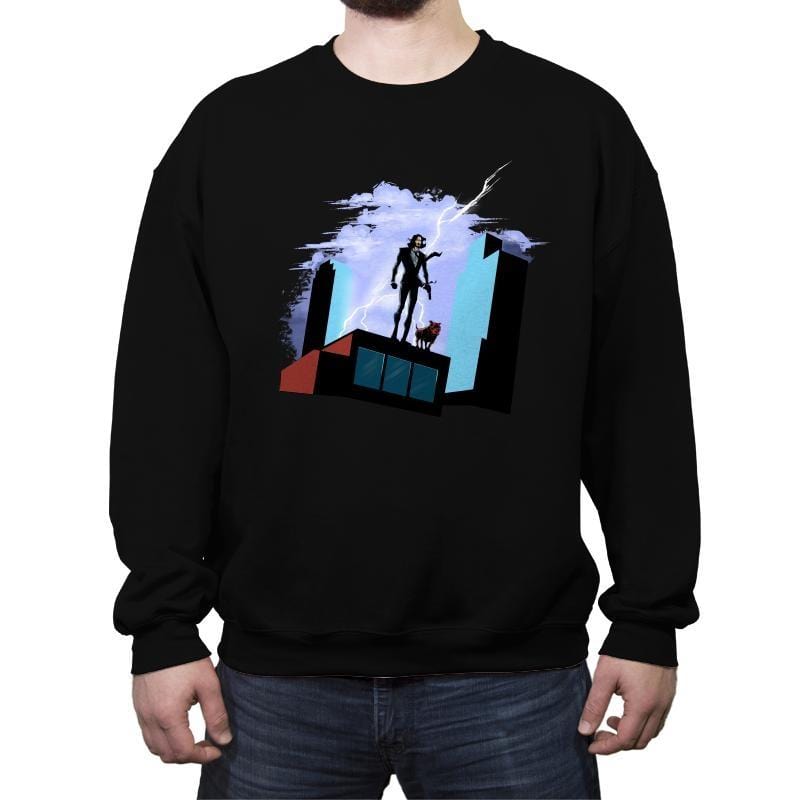 Animated John - Crew Neck Sweatshirt Crew Neck Sweatshirt RIPT Apparel