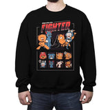 Anime fight - Crew Neck Sweatshirt Crew Neck Sweatshirt RIPT Apparel Small / Black